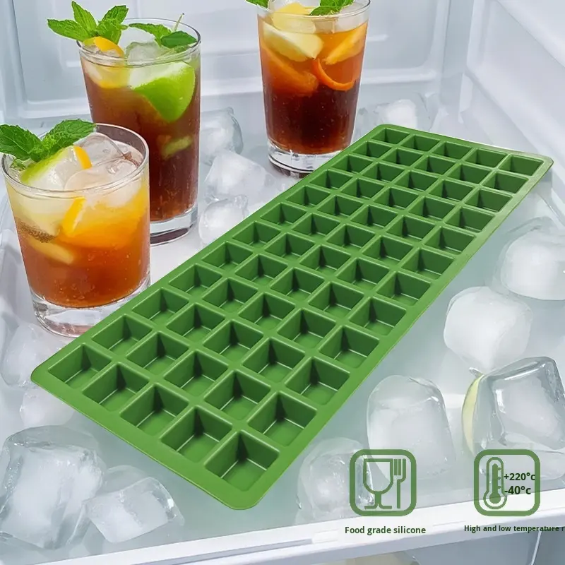 60 Hole Square Resin Mold Silicone Household Kitchen Baking Tool Ice Cubes Mini Silicone Mold