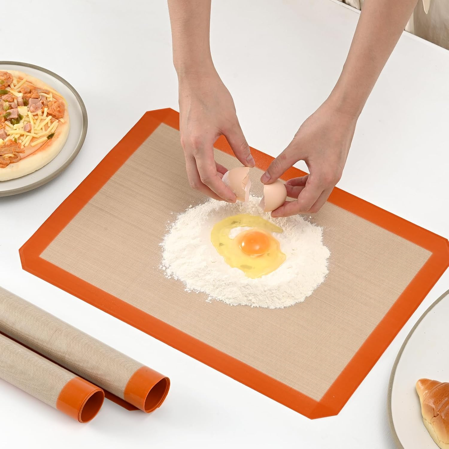 Silicone Baking Mats – Non-Stick Reusable BPA-Free Oven Liners