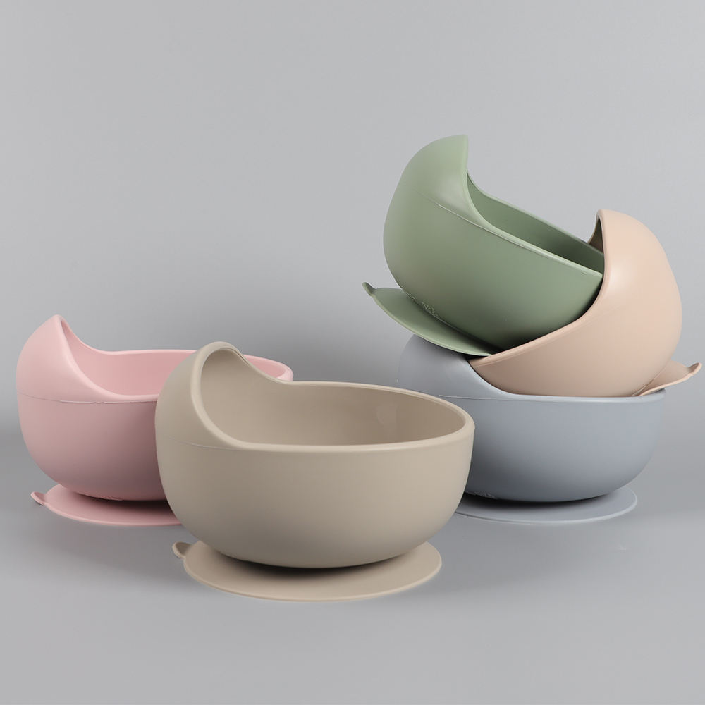 BPA-Free Non-Slip Eco-Friendly Durable Microwave Safe Baby Feeding Bowl